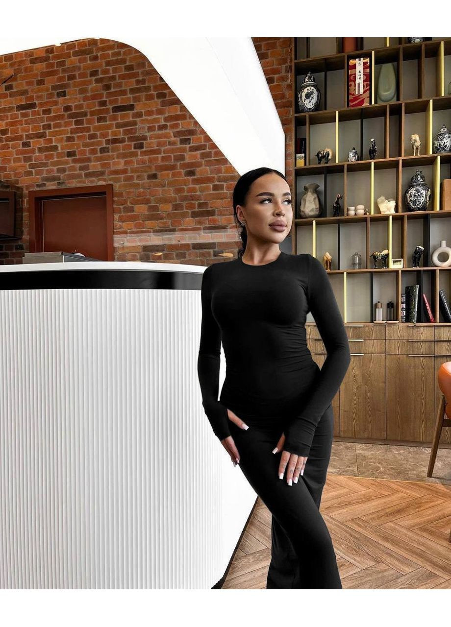 Чорна повсякденний сукня жіноча Україна однотонна