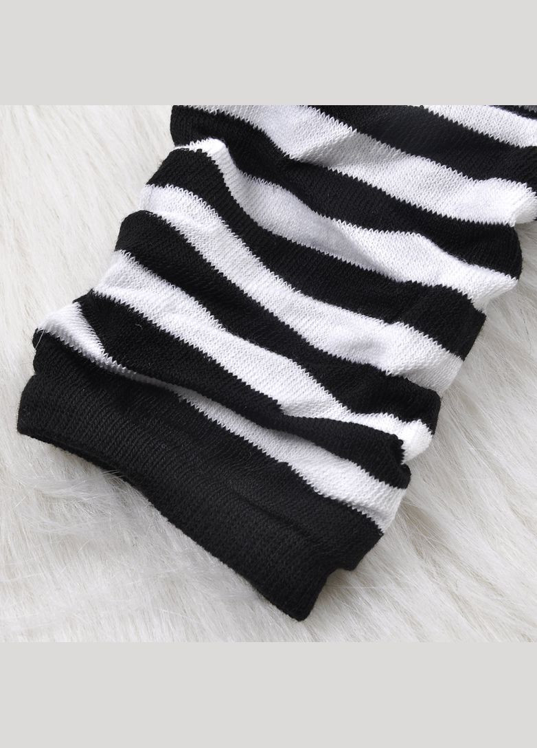 Мітенки рукавички без пальців довгі до ліктя смугасті No Brand (313401227)