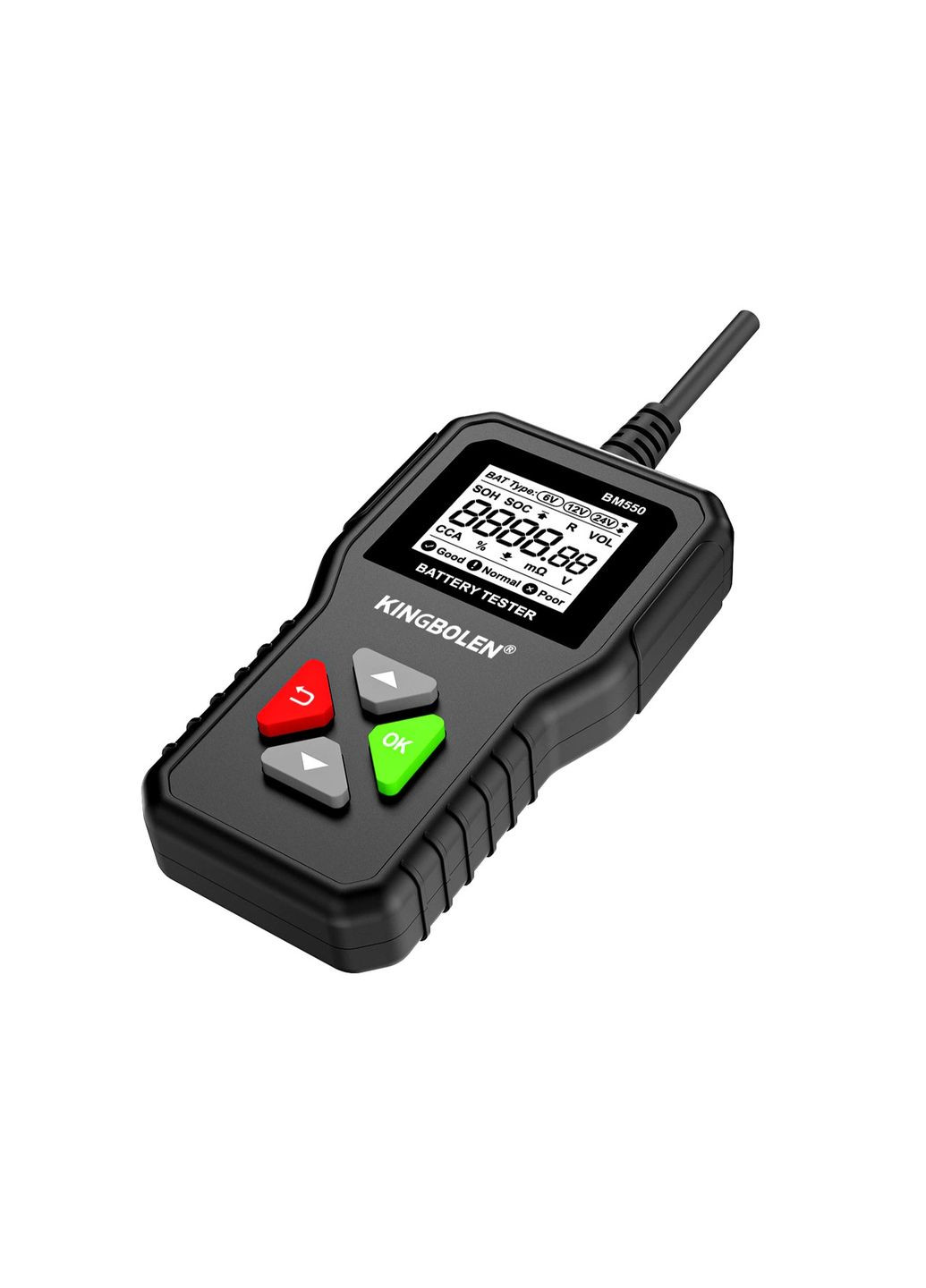 Аналізатор акумуляторів BM550 6V12V24V Kingbolen (350891004)
