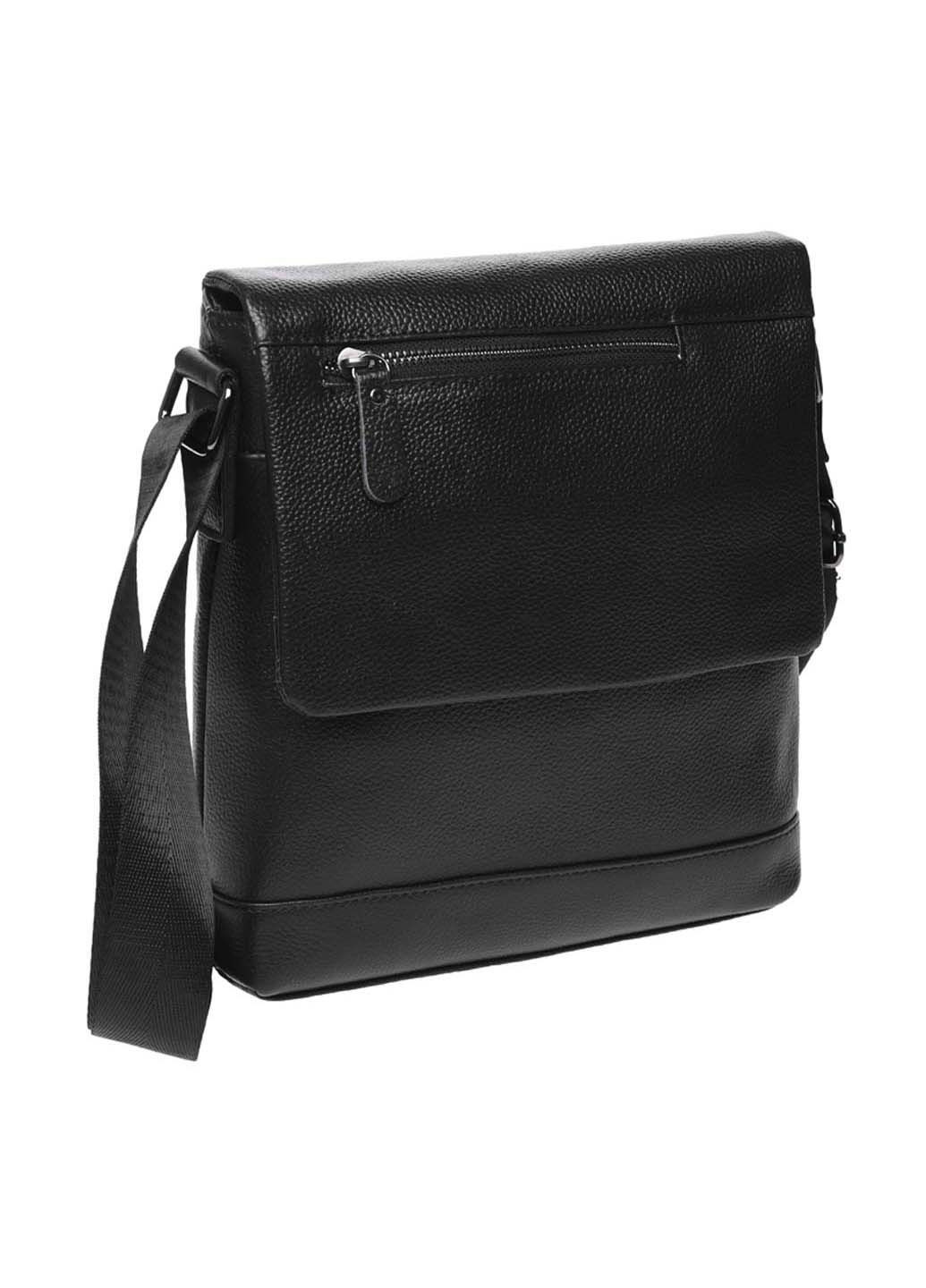 Сумка Borsa Leather k18146-black (282718844)