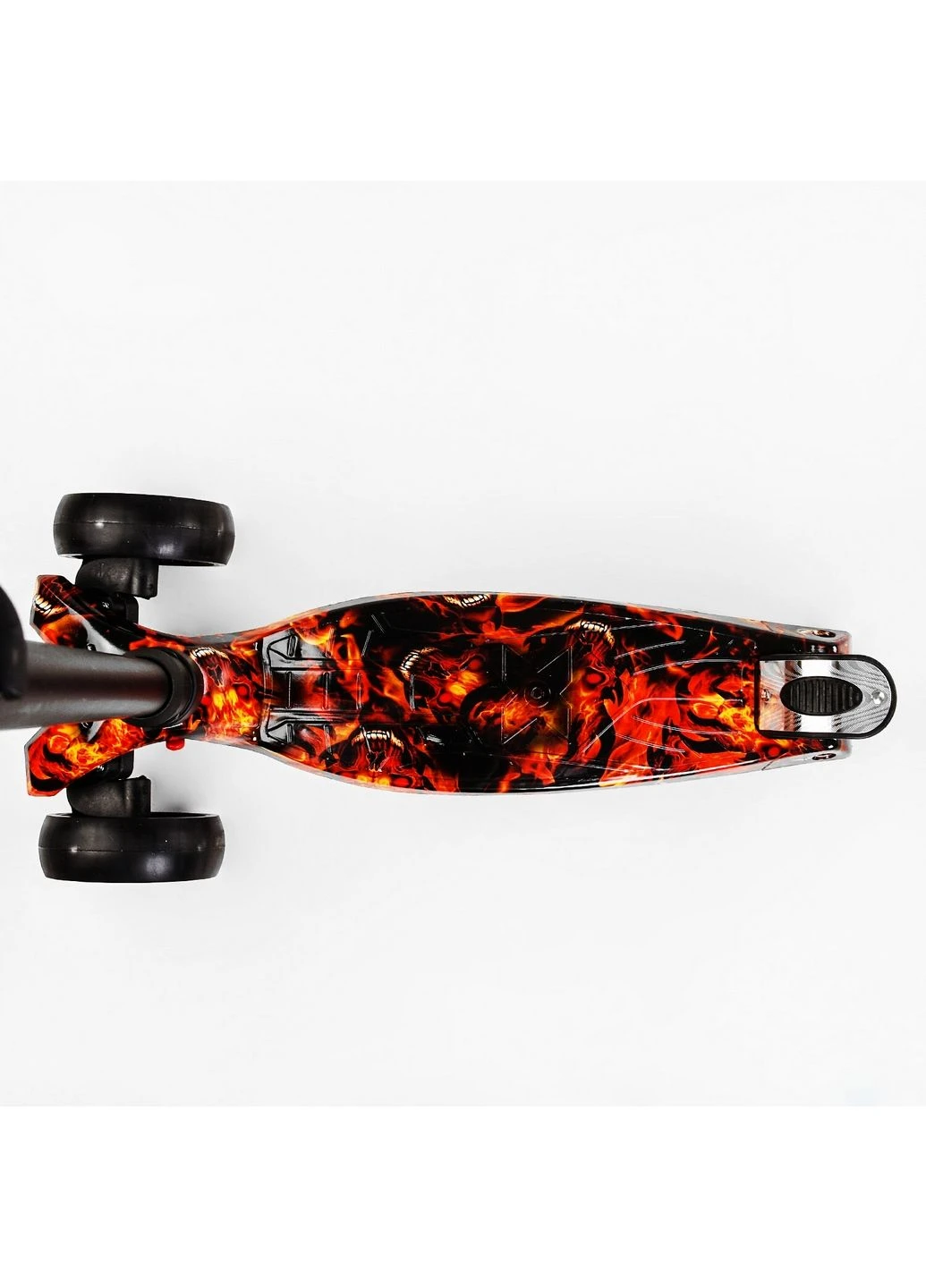 Самокат MAXI S, 4 колеса PU, СВІТЛО 59х15х30 см Best Scooter (289368494)