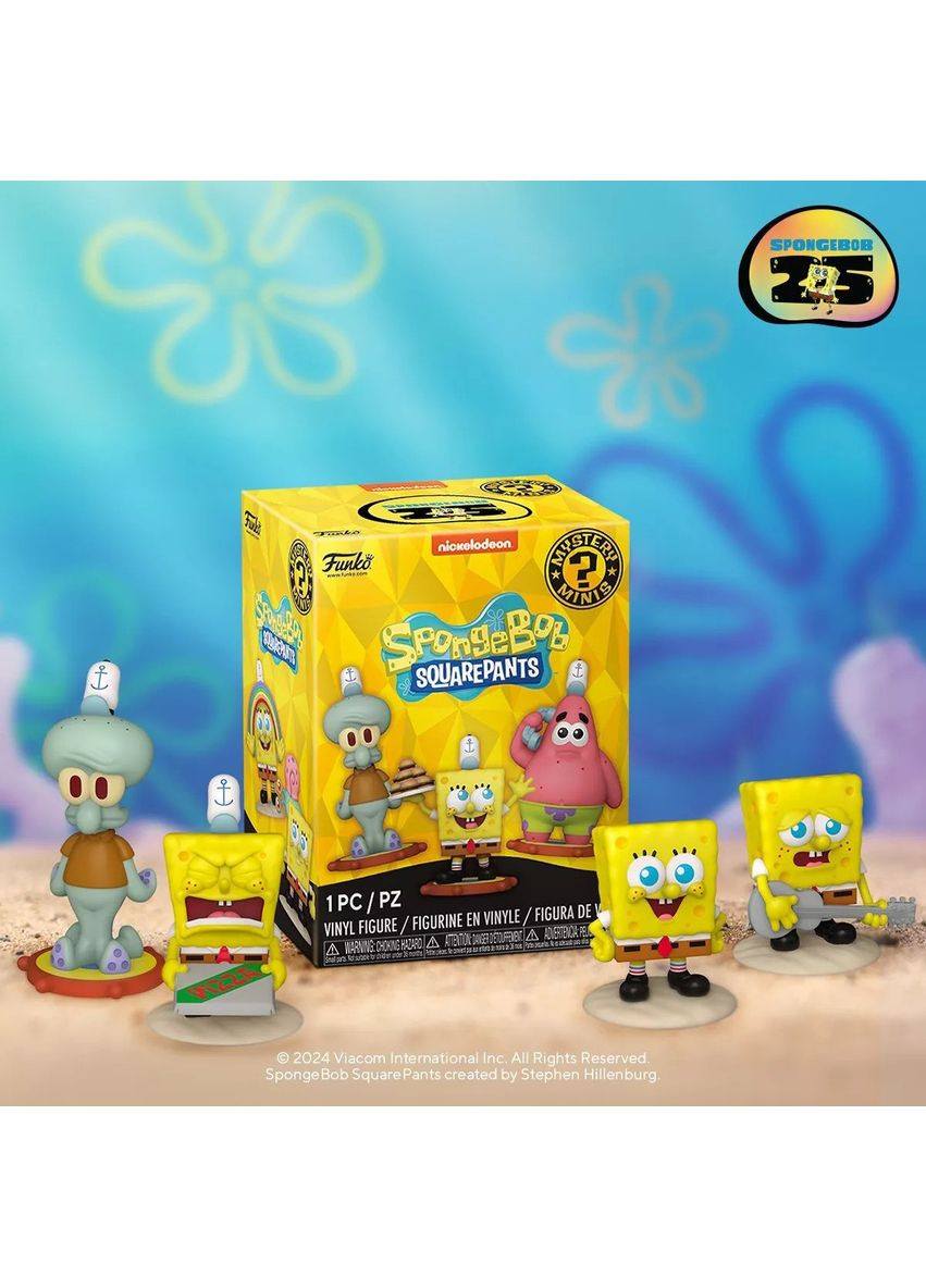 Игровая фигурка Mystery Minis — Губка Боб. Funko (342752787)