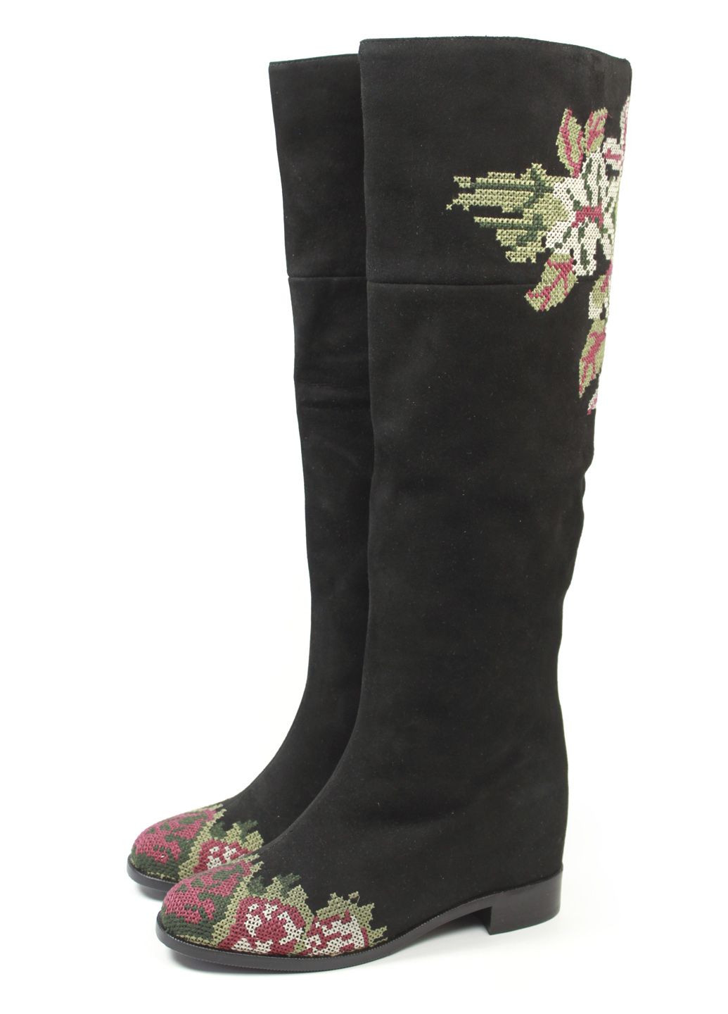 Зимові чоботи із вишивкою It-Girl (316534879)