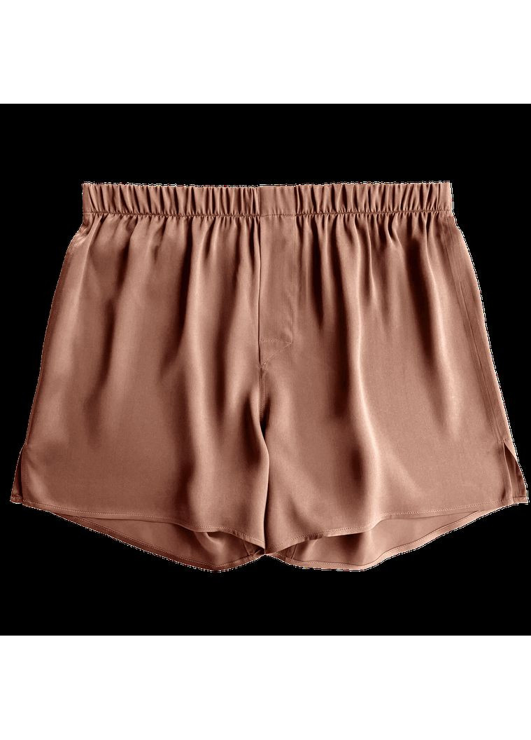 Шовкові труси боксери сатинові коричневі Mocha Mousse G.LVOV (362206867)