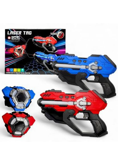 Пістолети з мішенями (2 пістолети, 2 мішені, підсвічування, звук, вібрація) MIC (369729904)