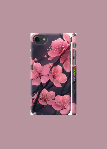 Чехол на iPhone SE 2022 Пурпурная сакура "6075c-3737-2448" Endorphone (348067654)