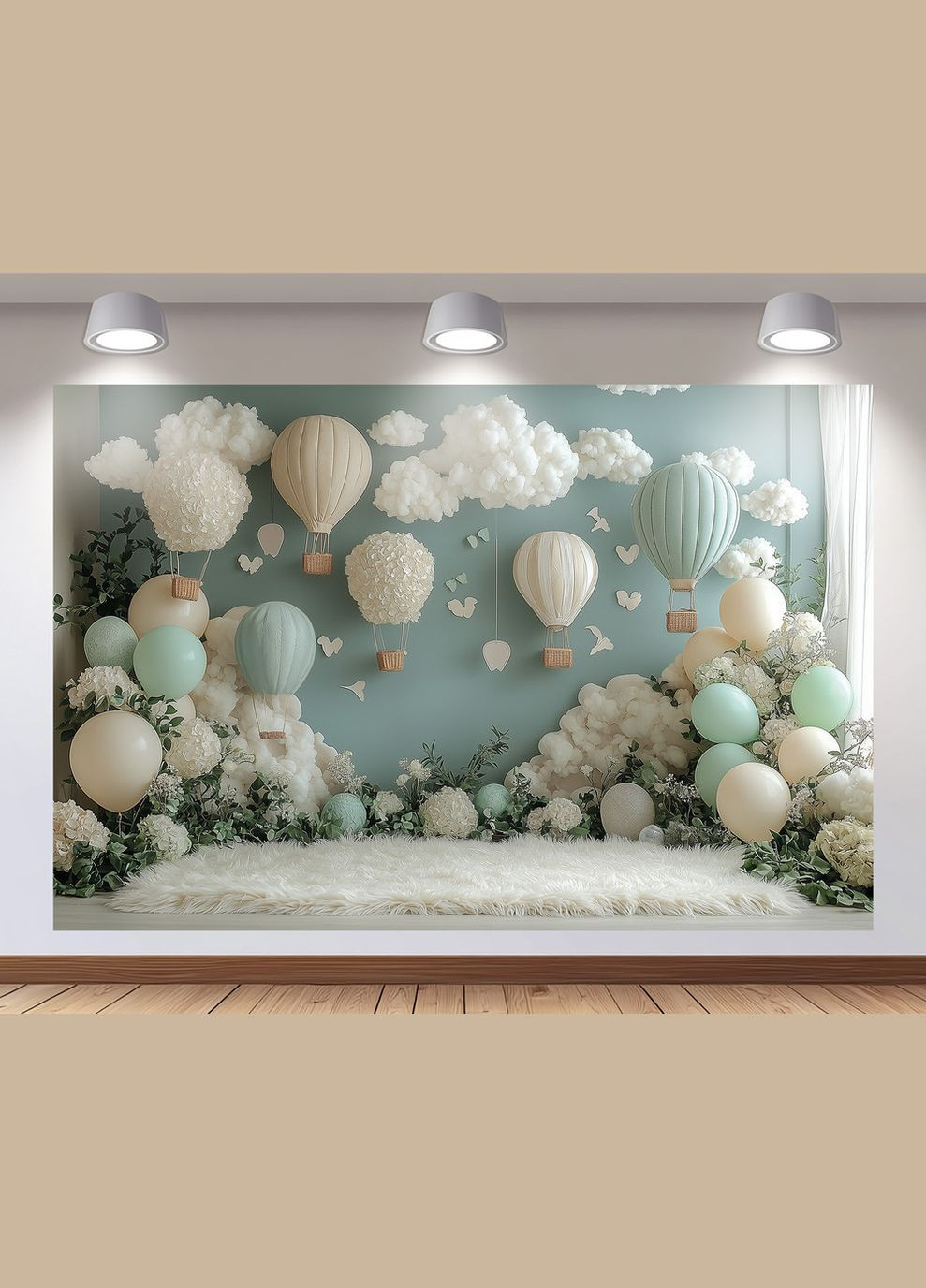 Вініловий фон (фотофон) для студії 300x200см, Frontlit 450 г/м2, №53547 PhotoVinyl (359399150)