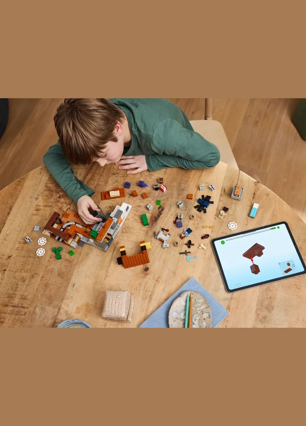 Конструктор Minecraft Покинута шахта у безплідних землях Lego (316466035)