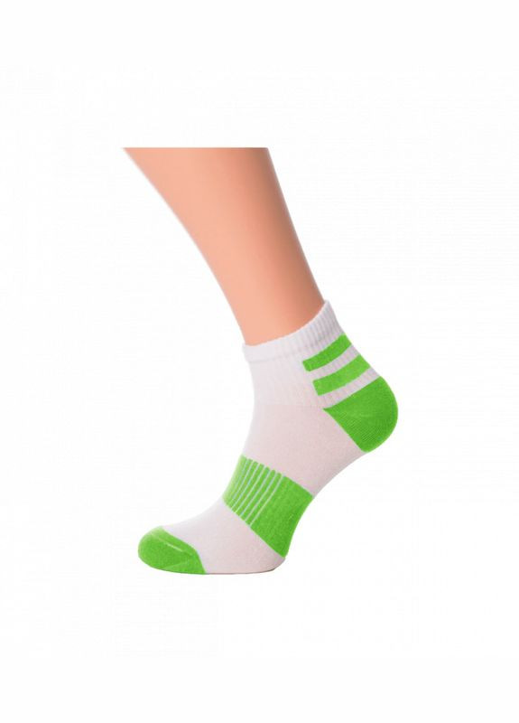 Зелёные спортивные мужские носки средней длины Giulia (313426878)