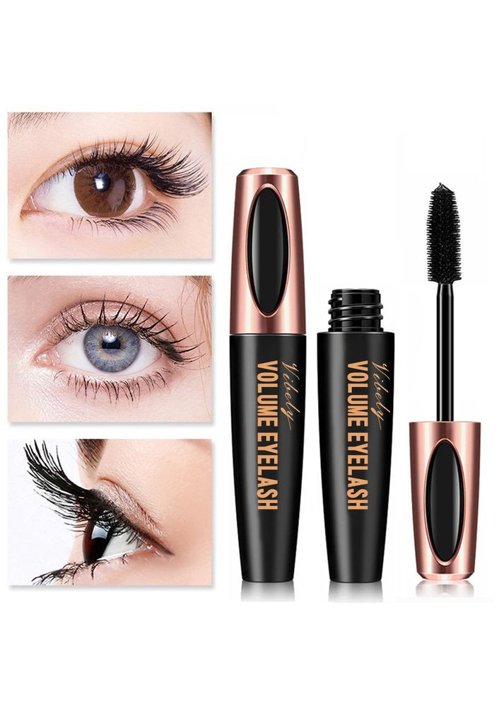 Туш для вій 4D Volume Eyelash Mascara з ефектом подовження 13 мл Vibely (315424243)