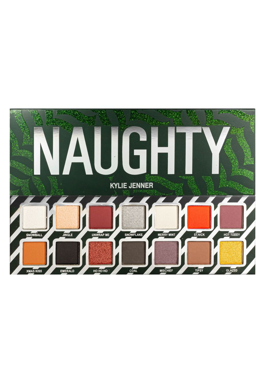 Палетка тіней для повік Kylie Jenner Naughty 14 відтінків Kylie Cosmetics (367987347)