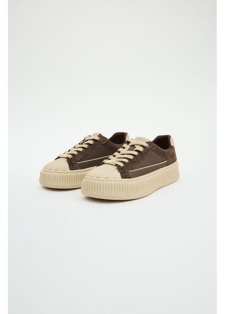 Коричневі кеди 204482 Lonza