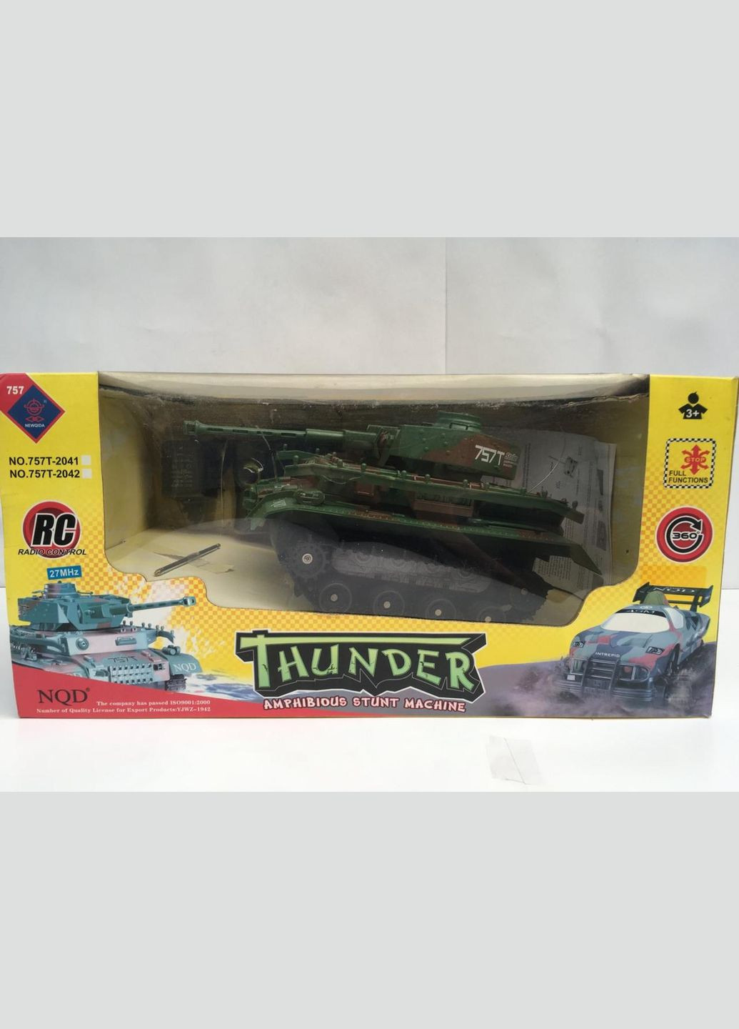 Танк Р/К XJ15/6A на аккумуляторе,светится 2цвета No Brand (301649020)