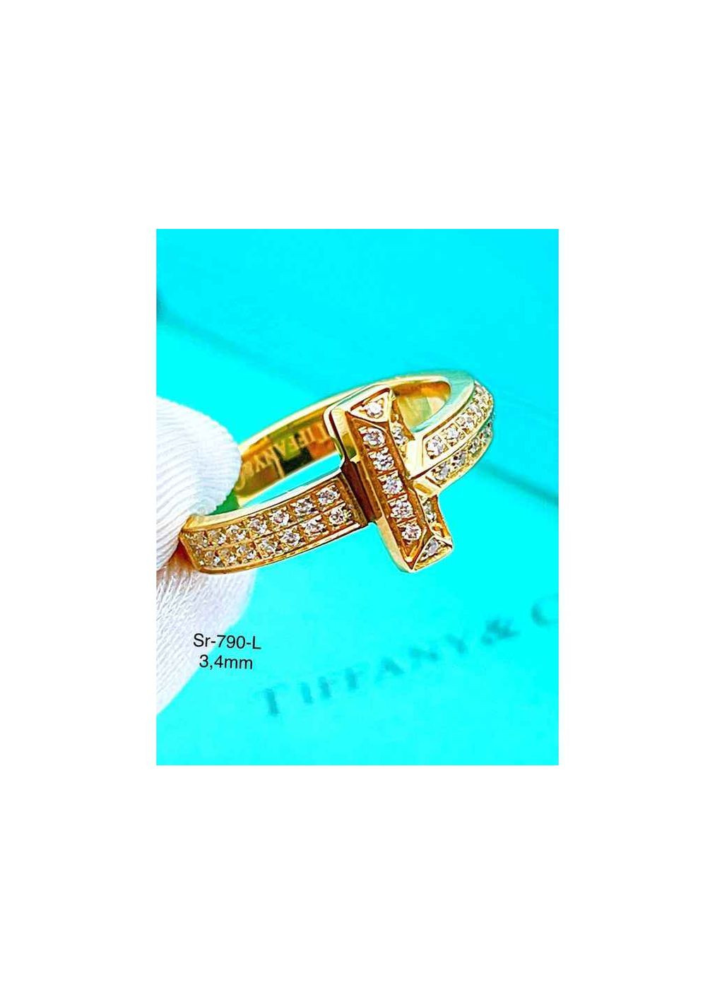 Каблучка Stainlees Steel 790-l р. Stainless Steel (346393523)