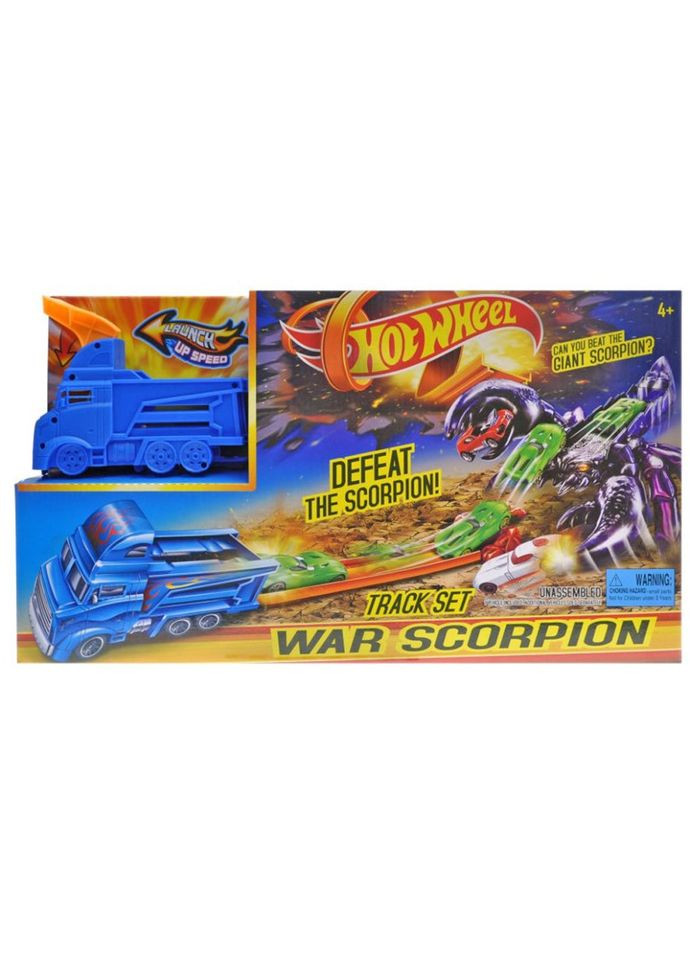 Ігровий набір "Перегони" 307 трек із запуском Синій BMW (307926592)