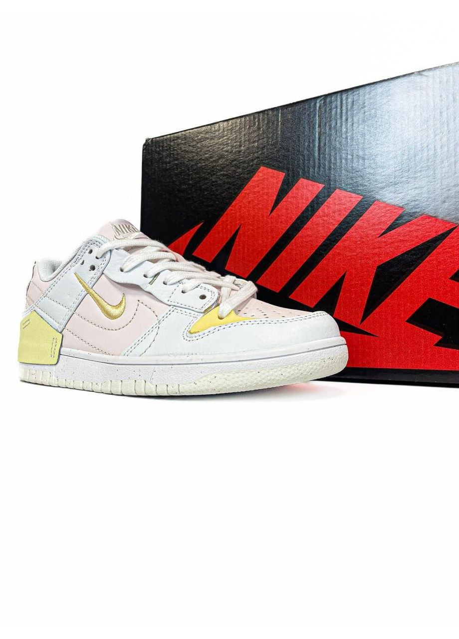 Рожеві Осінні кросівки чоловічі nike dunk low disrupt 2 pink oxford найк сб данк No Brand
