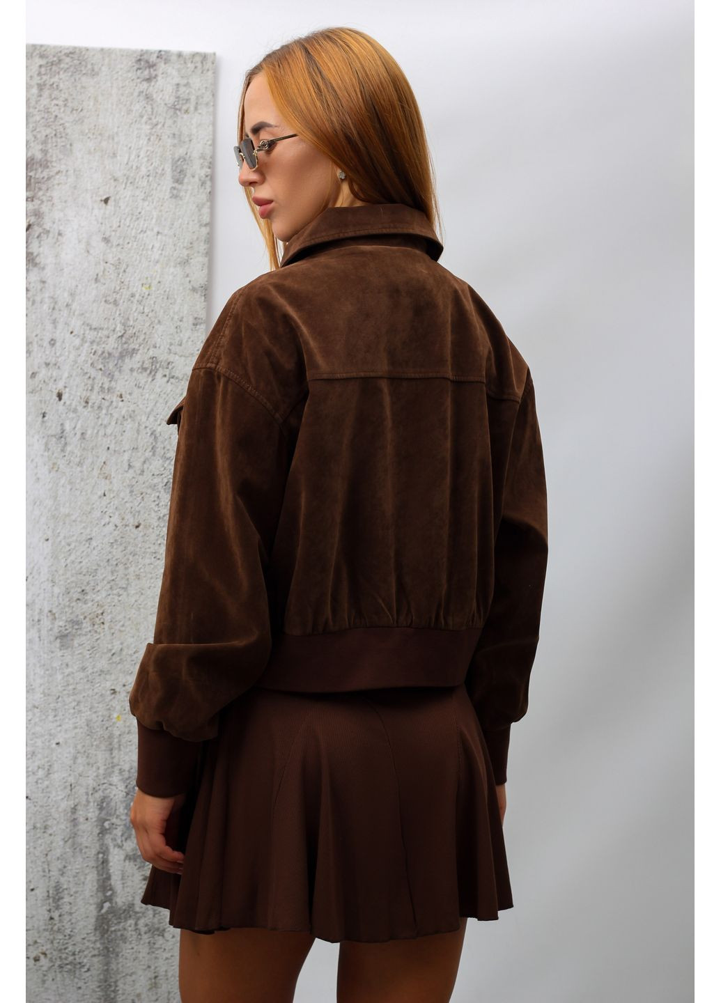 Коричнева куртка жіноча 2510 коричнева 346485 Fashion