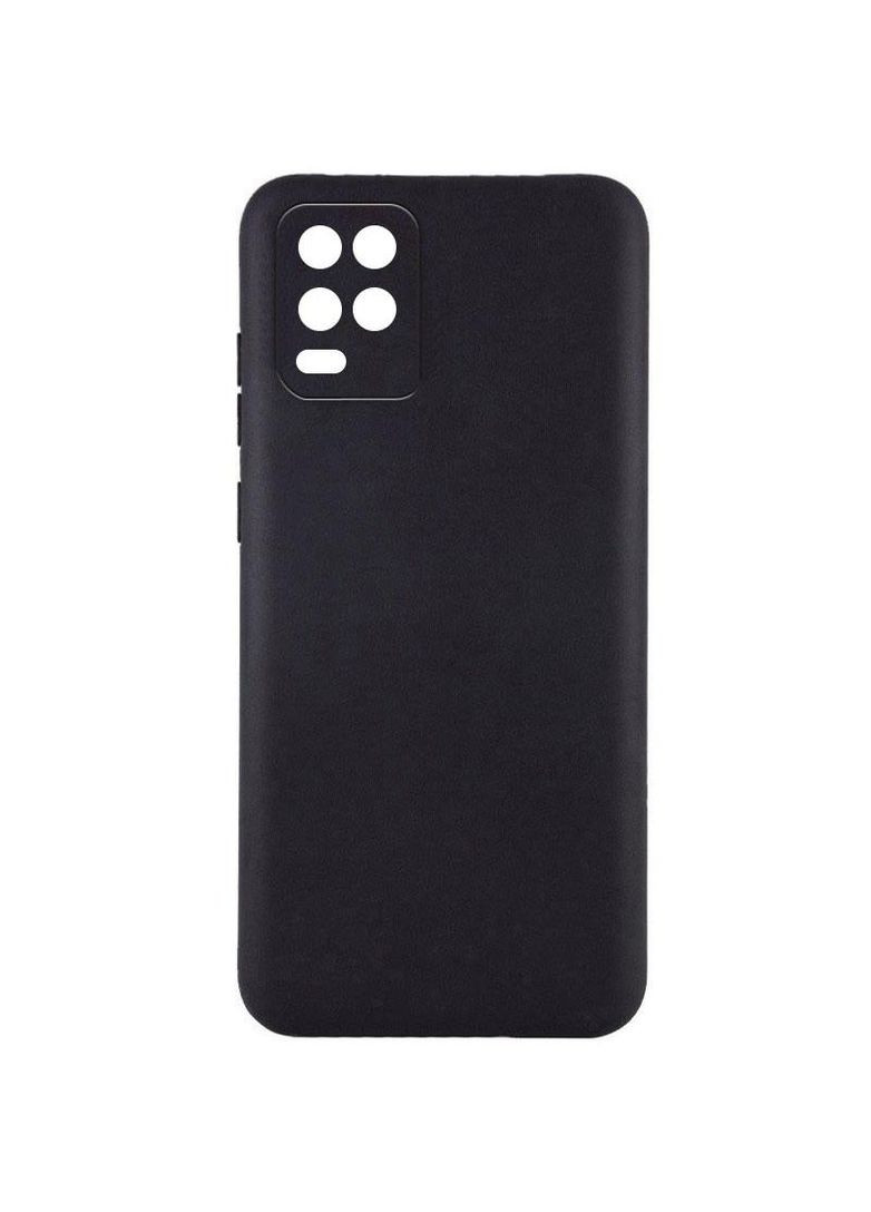 Чёрный силиконовый чехол с защитой камеры для Xiaomi Mi 10 Lite Epik (278642865)