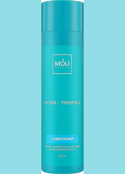 Кондиционер "Hydra-Thermale" термозащита с протеинами шелка и гидропротеиновым комплексом 1000ml (1360472-14084284) Moli Cosmetics (368868272)