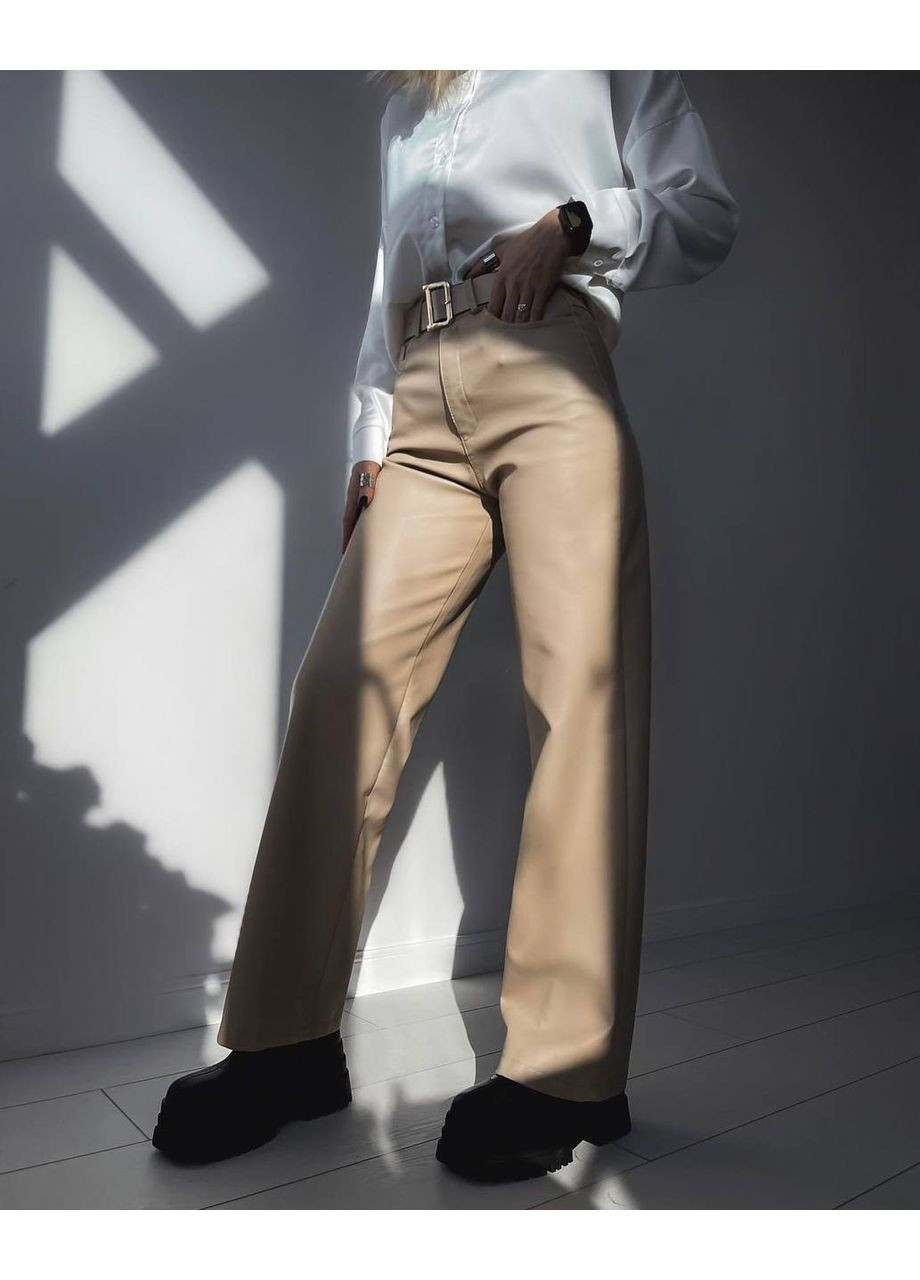 Шкіряні штани No Brand (365431909)