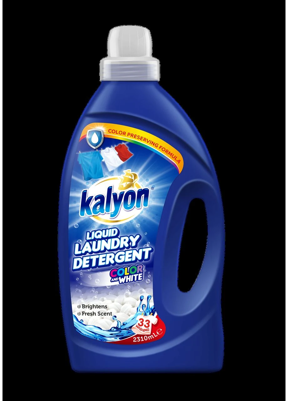 Гель для прання кольорових та білих речей Color and White на 33 прання 2310 мл Kalyon (338224807)