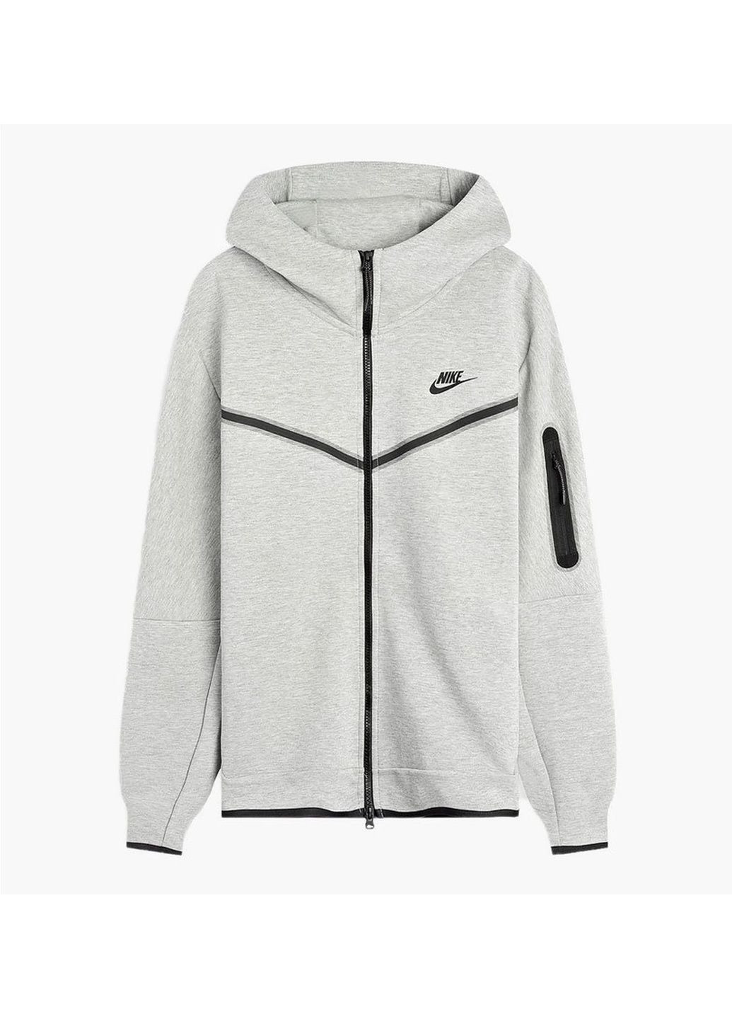Толстовка чоловіча Sportswear Tech Fleece Grey Nike (364837523)