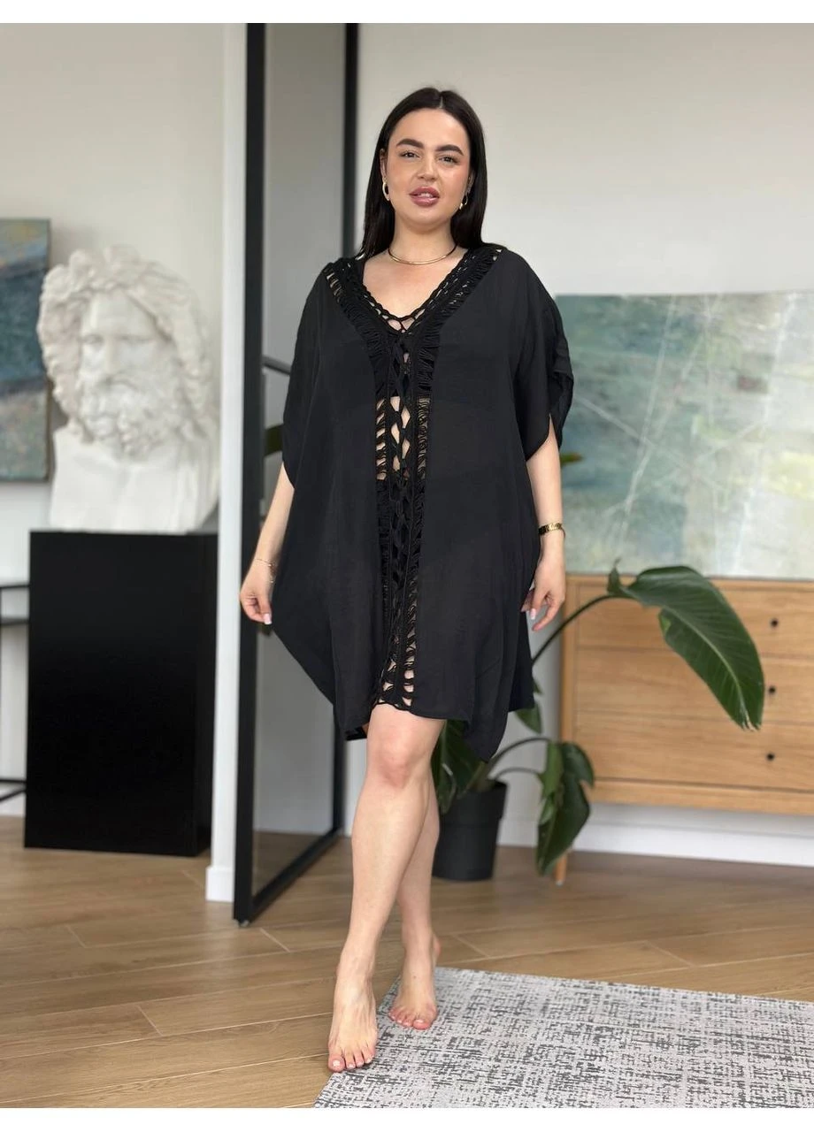 Туніка жіноча пляжна PLUS SIZE No Brand (339597541)