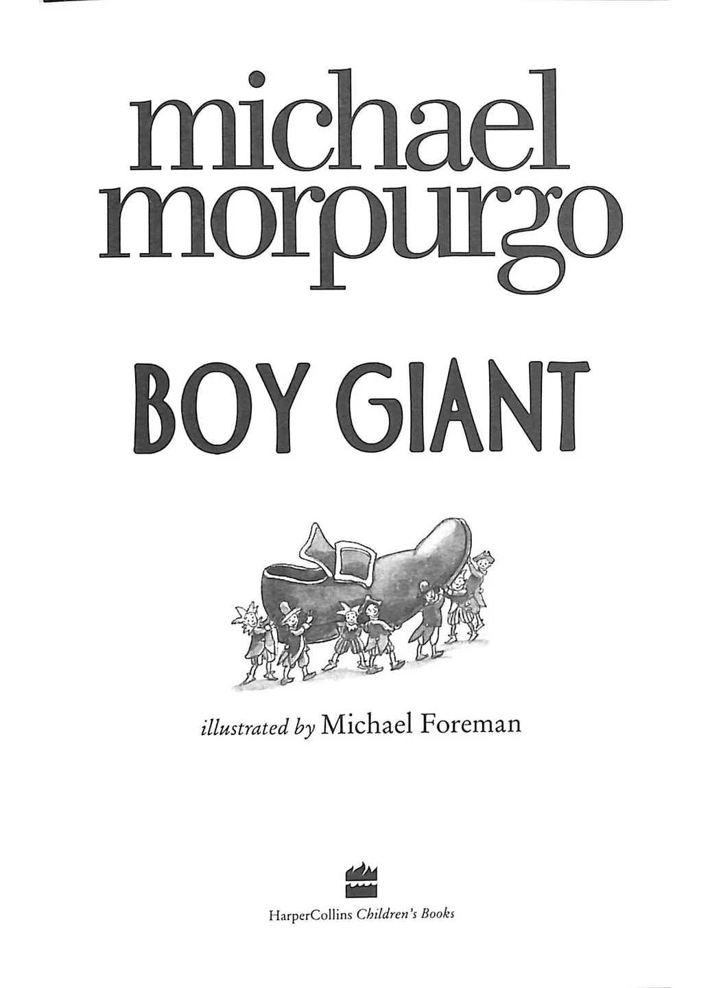 Boy Giant. Son of Gulliver HarperCollins (370623980)