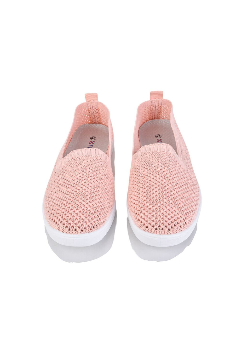 Жіночі сліпони F14-023 Пудровий FLOCC City (363058703)