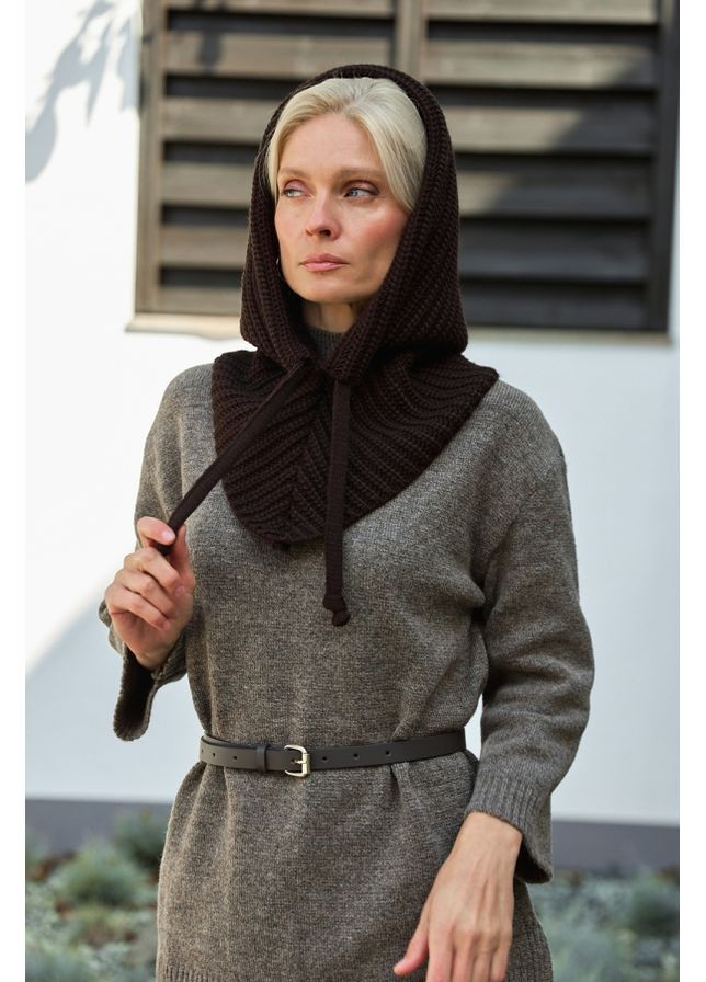Жіночий теплий в’язаний снуд (2916) Triko Bakh (365729861)
