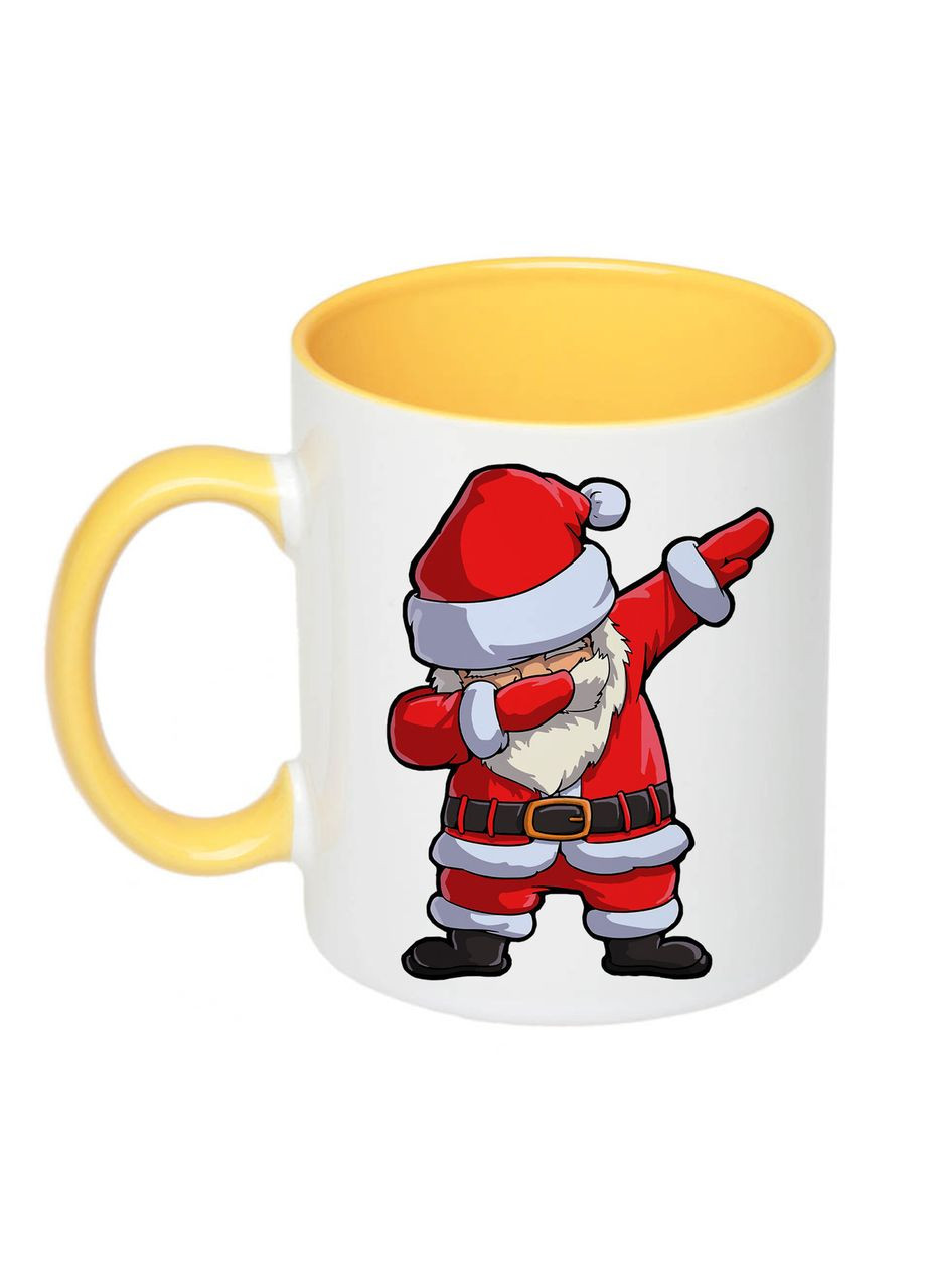 Чашка с принтом "Дед мороз деб" / Кружка новогодняя с Сантой 330мл ( ) (16608) No Brand (312487784)