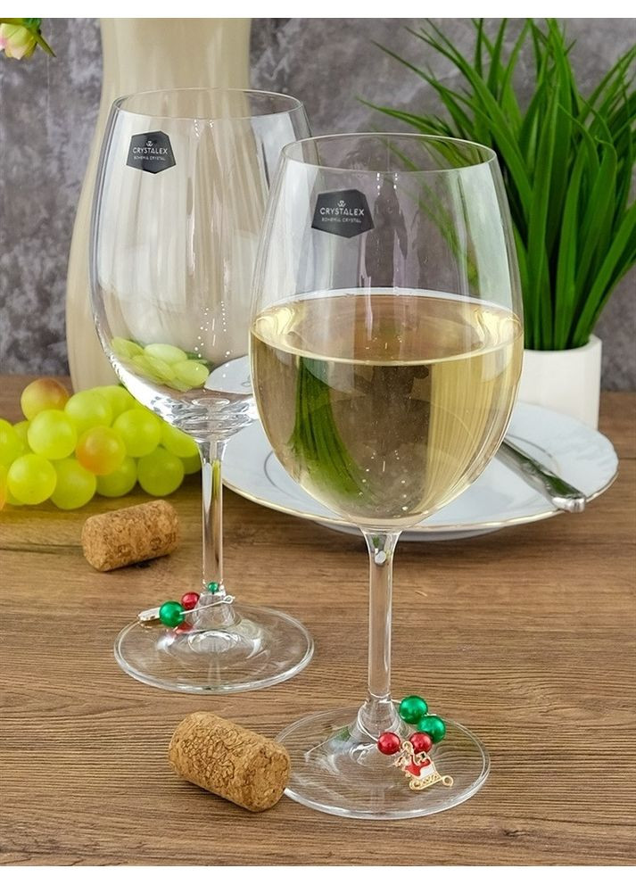 Набор бокалов для вина Lara 450 мл 6 шт 40415/450 Bohemia (342375429)