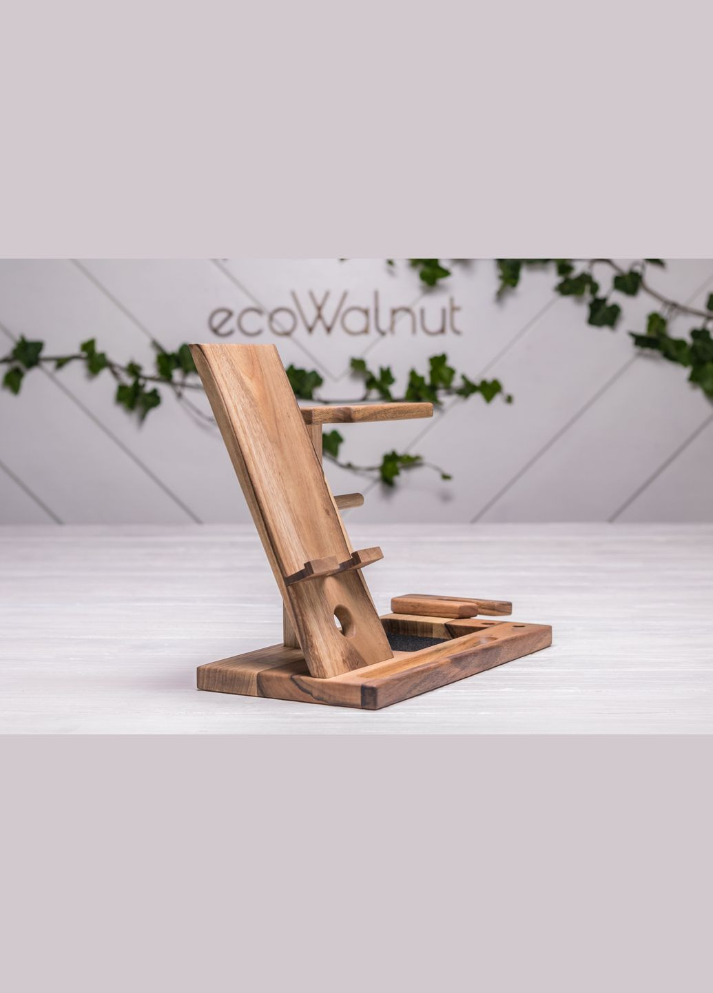 Аксесуар «Чоловічий органайзер iWatch» Подарунок для батька EcoWalnut (293083552)