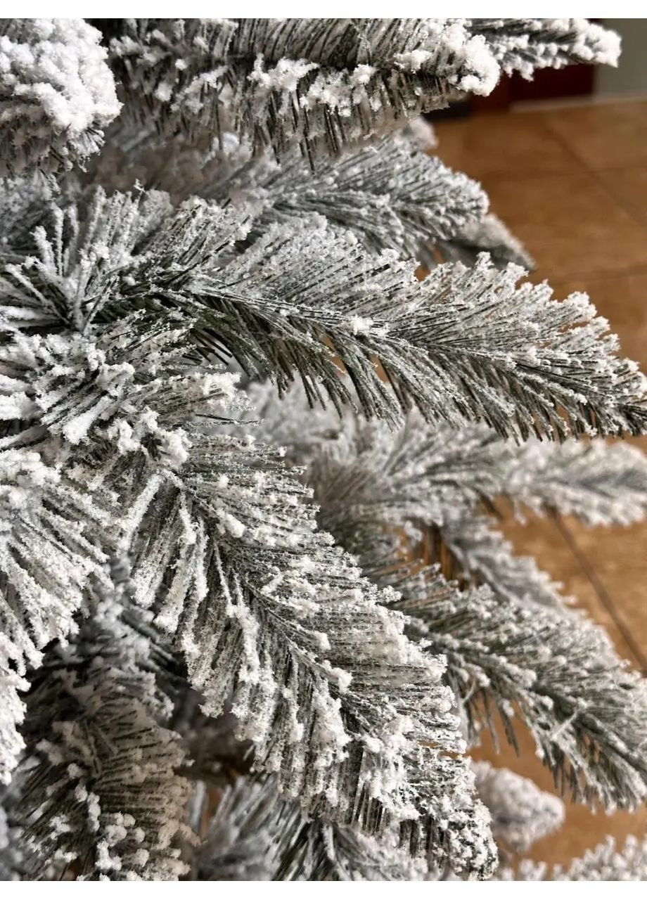 DO Искусственная ёлка АТЗ TOP NEW 2,1м для дома и квартиры зимняя новогодняя ёлка заснеженная No Brand (370766457)