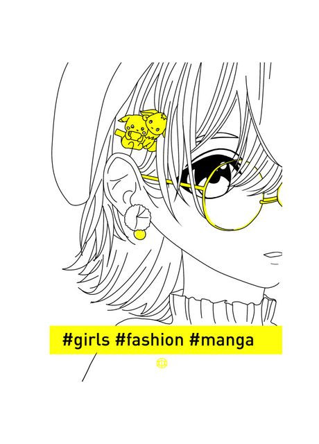 Розмальовка #girls#fashion#manga (9786177853212) Жорж (370264560)