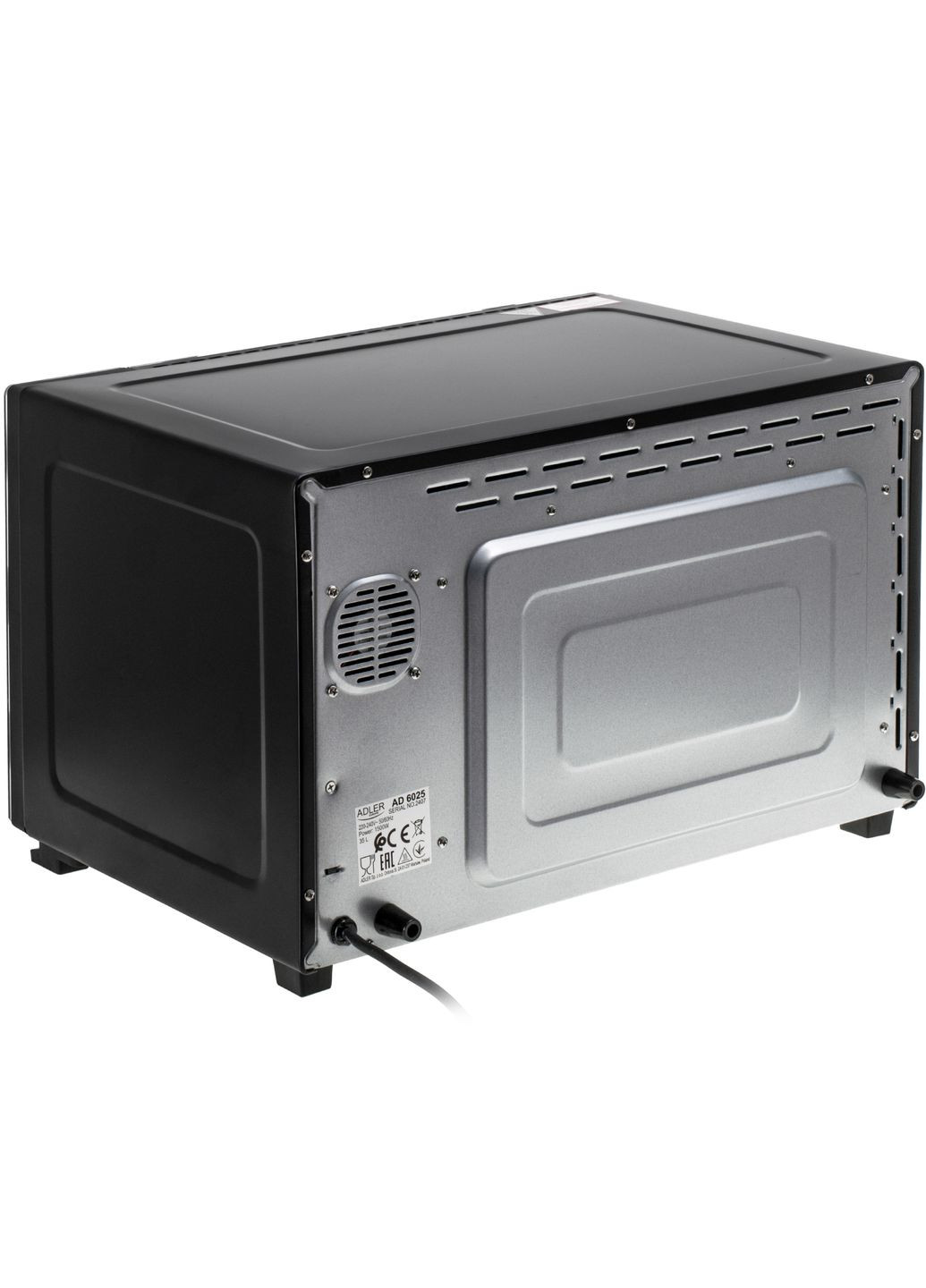 Электрическая печь AD 6025 1500Вт/ 35л /электроплита/ механическое управление/черная Adler (362668304)