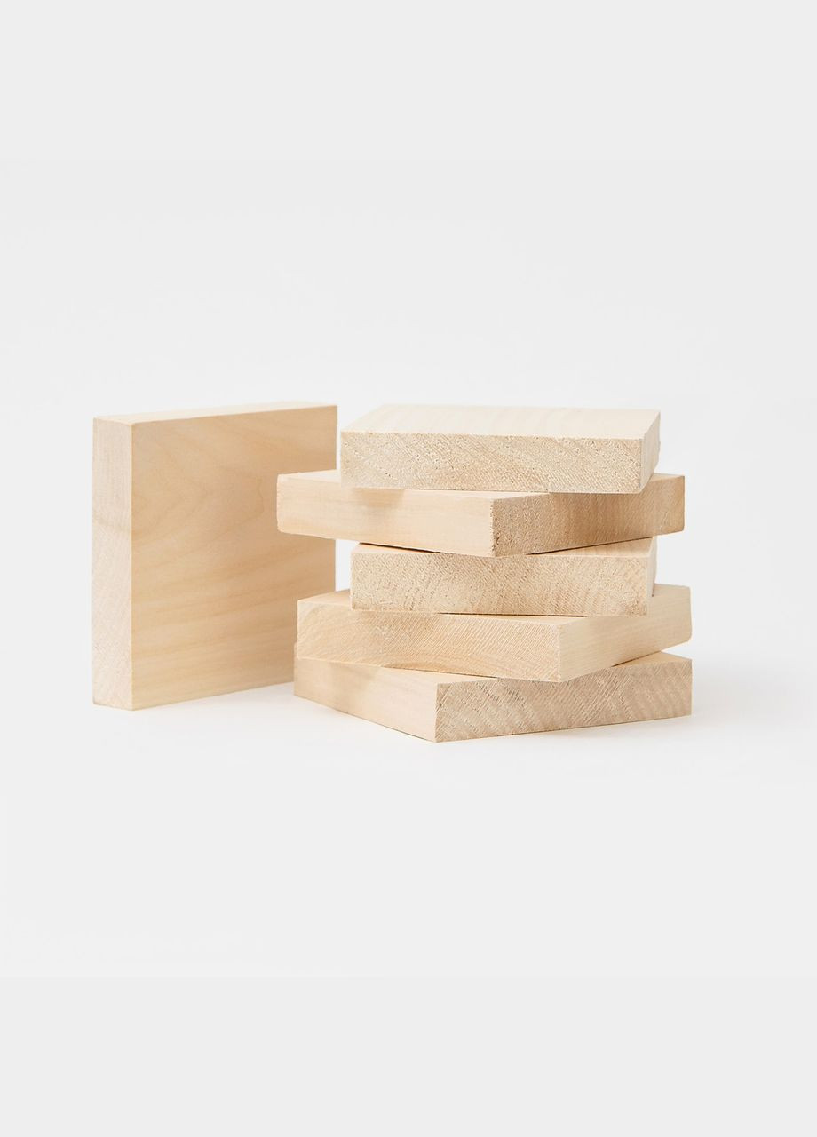 Доска из липы – заготовка для резьбы 12х12х1,7 см Вироби майстрів Заготовка (315932447)