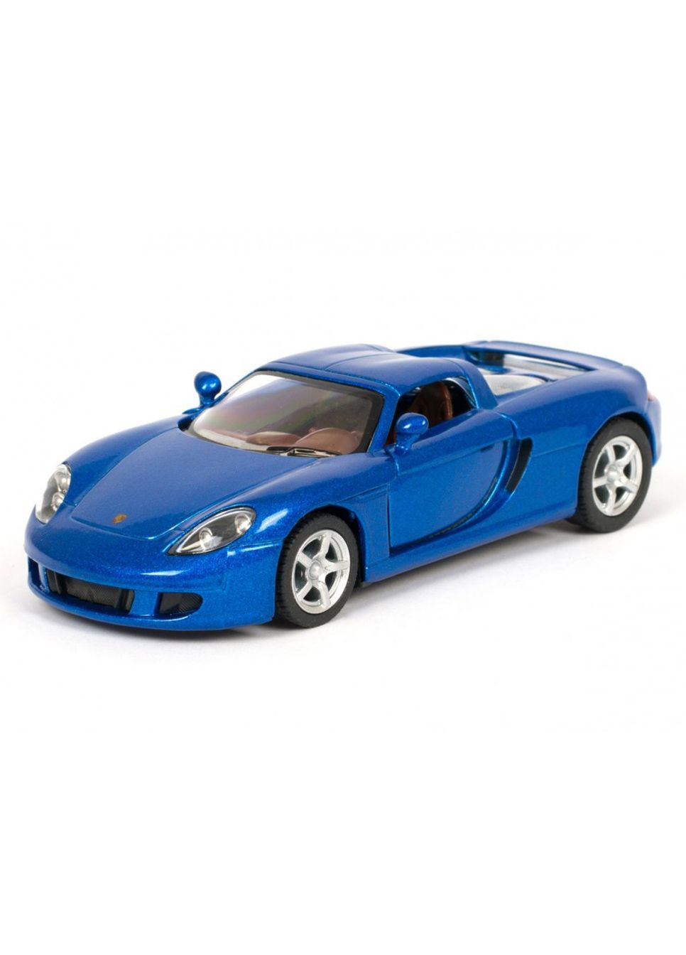 Коллекционная машинка Porsche Carrera GT KT5081W инерционная Blue Kinsmart (333701814)