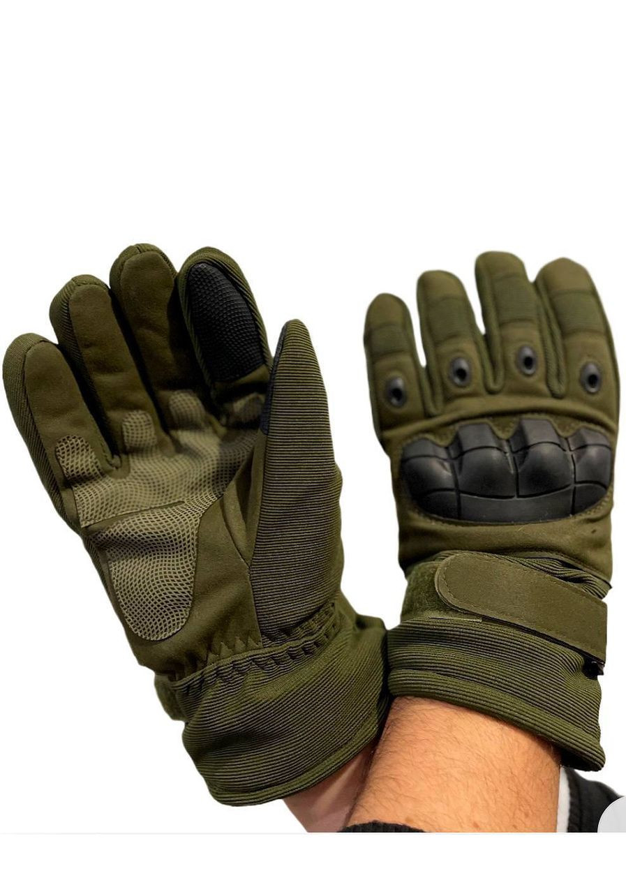 Тактические зимние рукавицы на меху No Brand (307389634)