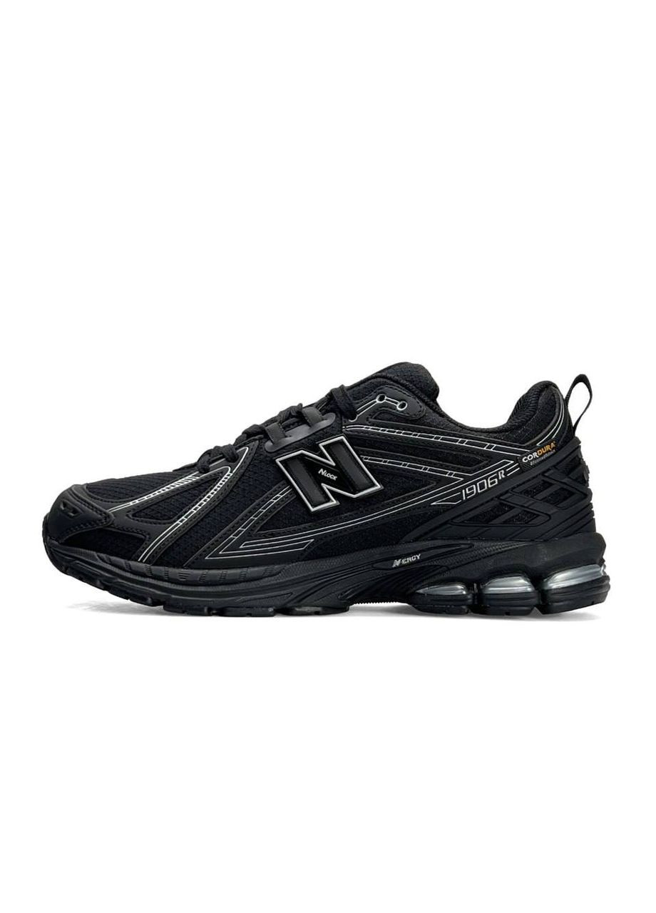 Чорні Осінні кросівки чоловічі new balance No Brand 1906R Cordura Black