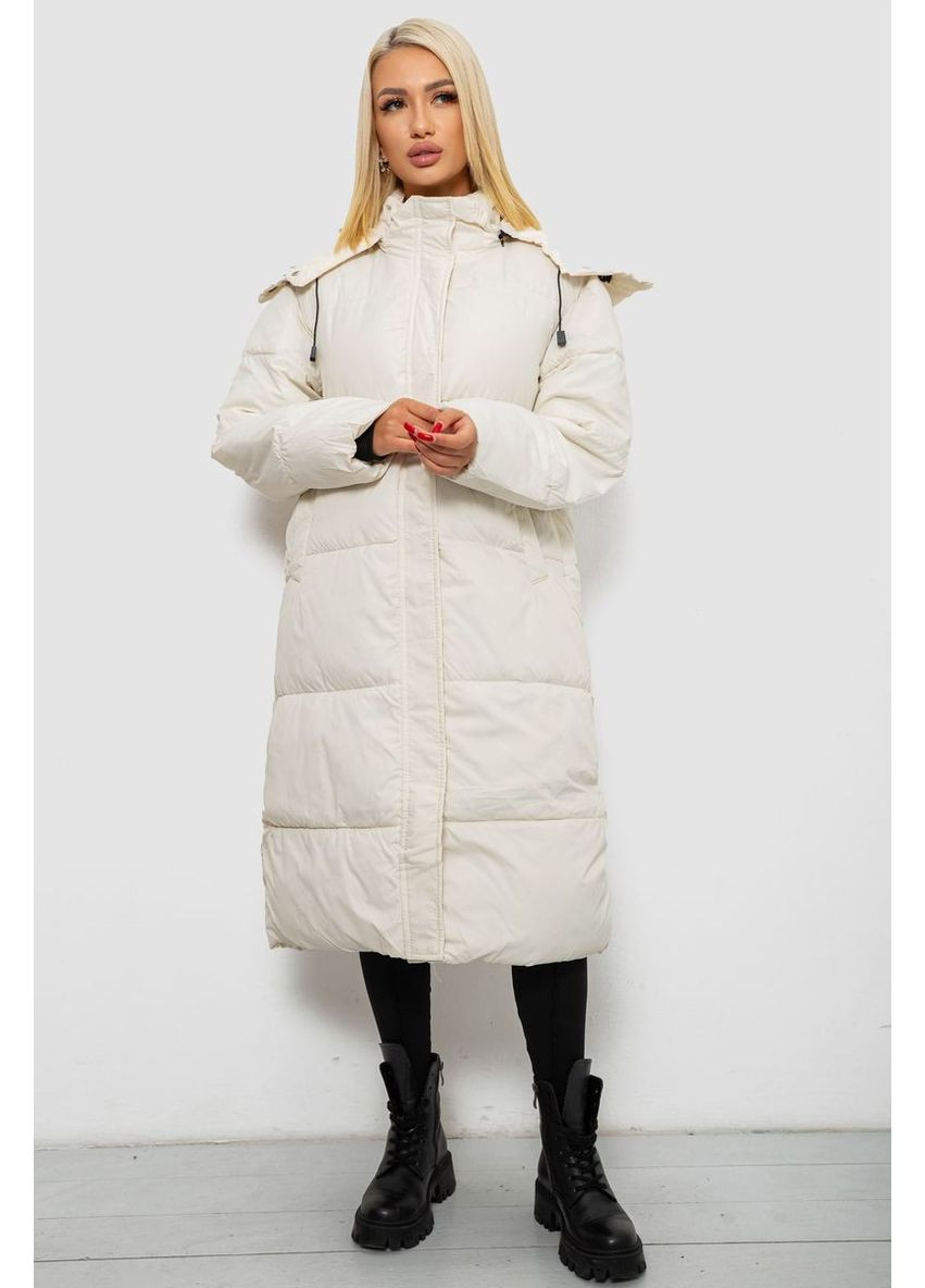 Молочна зимня куртка жіноча зимова, 244r667 Ager