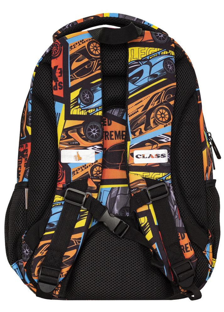 Рюкзак "" /2524C/ SchoolTip 3 отделения, 40х28х18см, "Cars" Class (367750644)