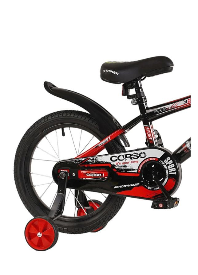 Велосипед "" STRIKER цвет черно-красный ЦБ-00246138 Corso (282924661)