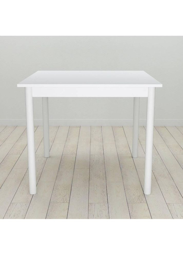 Стол кухонный Агата 75x80x80 ДСП Белое 16мм (FRD-106248) Ferrum-decor (365445052)