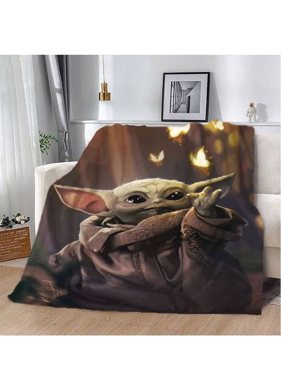 Плед 3D Малыш Йода 29622 180х215 см FlexDress (368761373)