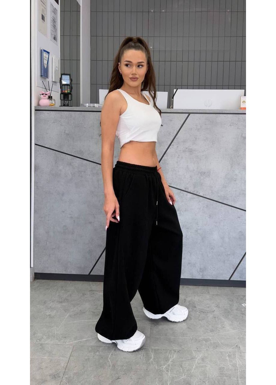 Оверсайз жіночі джогери з ідеальною посадкою – Розмірна сітка в описі GD/GL Модний простір (364967129)