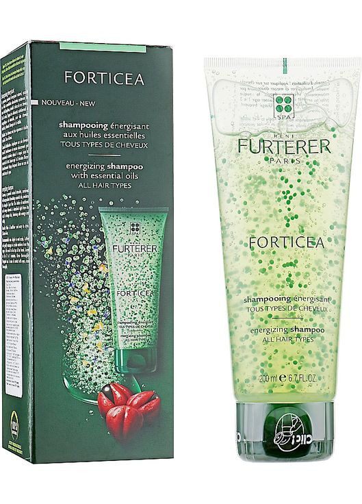Шампунь енергетичний з ефірними оліями Forticea Energizing Shampoo 200ml (503859-30594) Rene Furterer (368616050)