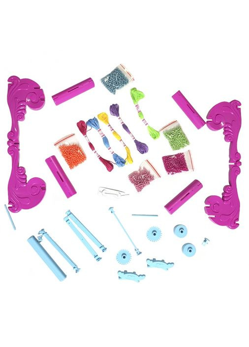 Игровой набор для создания украшений для девочек "Бисероплетение" (86872) Qunxing Toys (293484659)