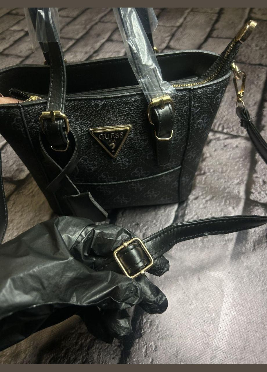 Жіноча сумка черная Guess (326599970)