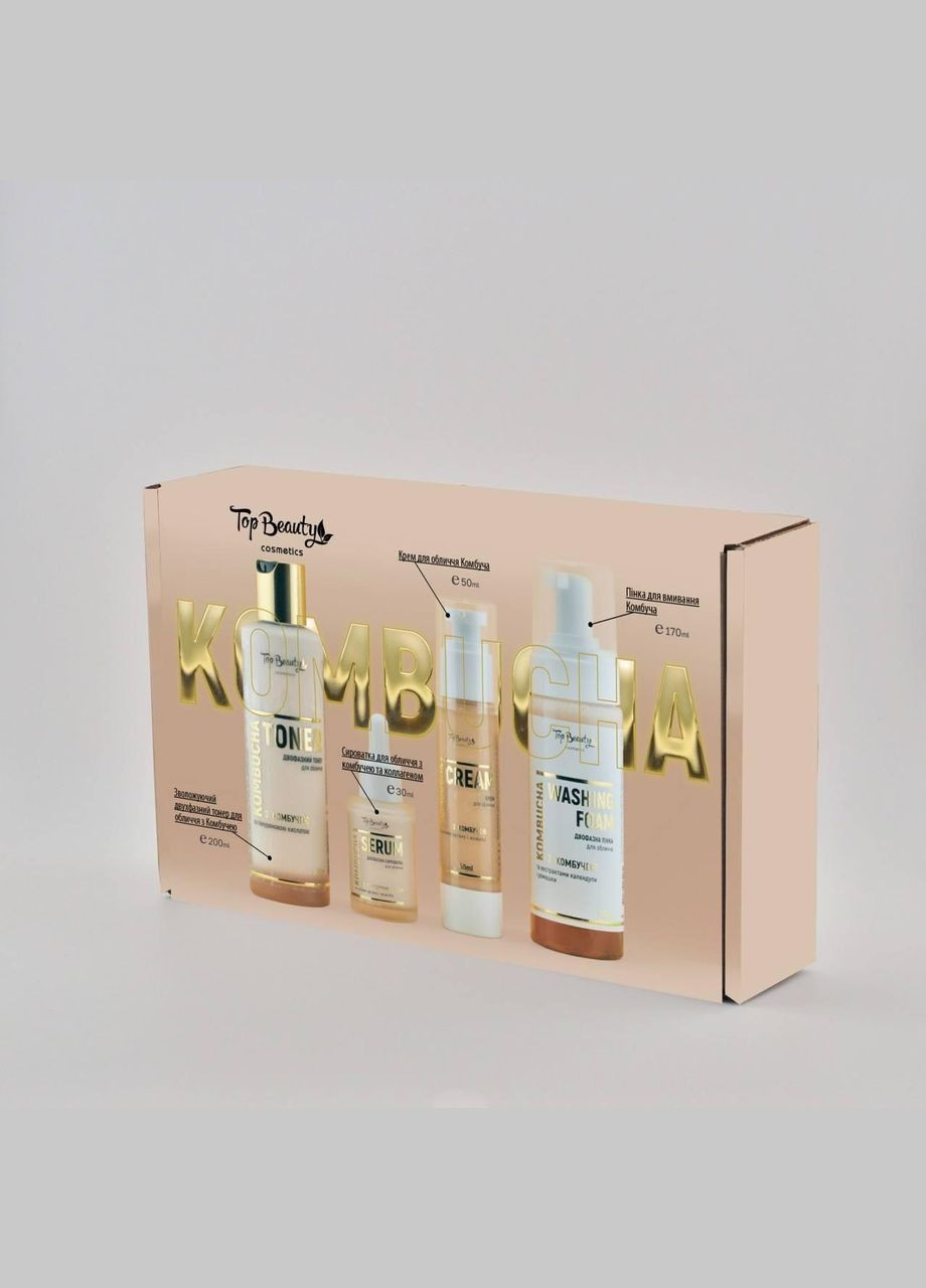 Набор для лица с комбулем в подарочной упаковке. Top Beauty (294837670)